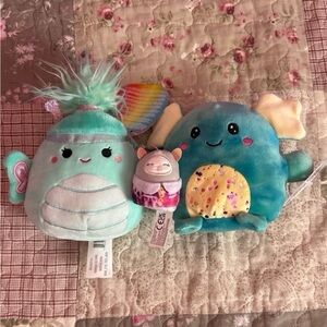 Small Squishmallows Squish-Doos Squishville Bundle